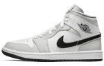 Jordan 1 Mid Light Smoke Grey (женские) - фото