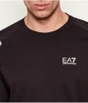 Футболка regular fit Ea7, черный - фото 4