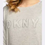 Сверху пижама обычного кроя. Dkny, серый - фото 4