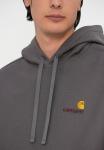 Худи Carhartt WIP HOODED AMERICAN SCRIPT, Porphyry/Grey - фото 8