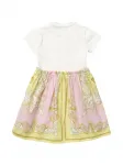 Платье с принтом Versace Kids, белый - фото 2