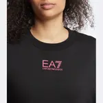 Укороченная толстовка Ea7, черный - фото 3