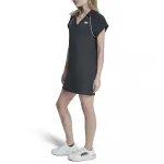 Платье DKNY с логотипом и кантом, черный - фото 3