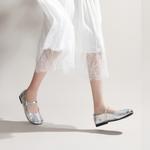 Туфли Мэри Джейн женские Pt'Son, серебряный - фото 14