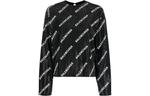Свитер женский черный Balenciaga - фото