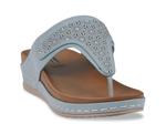 Сандалии Good Choice Tani Wedge Sandal, сланцево-голубой - фото
