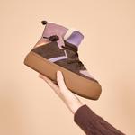 Зимние ботинки женские Joy&Mario, цвет Coffee - фото 23