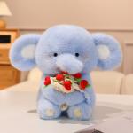 PUDOWRABBIT Плюшевая кукла Hug Rose Elephant высотой 30 см - фото 5