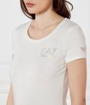 Футболки Slim fit Ea7, экрю - фото 4