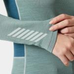 Helly-Hansen LIFA Merino Midweight Crew - женское термобелье, дышащее, влагоотводящее Helly Hansen, 489 Cactus - фото 6