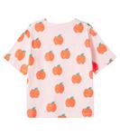 Футболка из хлопка с принтом яблок Tinycottons, Pastel Pink - фото 4