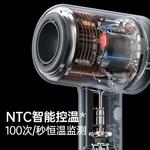 Фен для волос Aux, Mirror black - фото 4