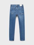 Узкие джинсы MANGO KIDS, синий - фото 2