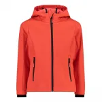 Куртка CMP Fix Hood 3A29385N softshell, оранжевый - фото
