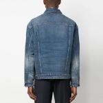 Джинсовая куртка мужская джинсовая синяя Gucci, синий - фото 3