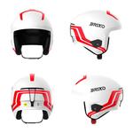 Шлем vulcano 2.0 mips shiny white monza red - s Briko - фото 3