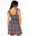 Женское платье Paradise Breeze Roxy, Captains Blue Playa Carmen Plaid - фото 4