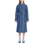 WEEKEND MaxMara Тренч женский синий, Blue - фото 5