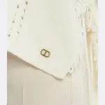 Свитер оверсайз с добавлением шерсти Twin-Set, бежевый - фото 4