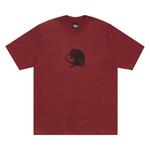 Футболка Stussy Long Range Tee 'Wine' - фото