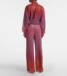 Широкие брюки из ламе Люмьер Oséree, Sunset - фото 3