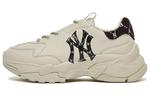 Кроссовки MLB Big Ball Chunky Chunky Sneakers Unisex Low-Top Beige/Black - фото