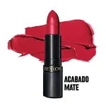 Матовая помада Super Lustrous Matte Revlon, цвет crushed rubies - фото 2