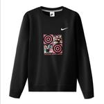 Унисекс худи Nike черное - фото