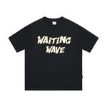 Футболка унисекс WAITINGWAVE, Светло-серый - фото