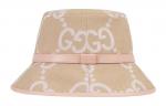 GUCCI Женская панама, Light Brown - фото 3