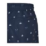 Шорты Urban Classics Swim Shorts Pattern (Big ), синий - фото 4