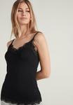 Топ V-NECK Tezenis, цвет black/mottled black/anthracite - фото 2