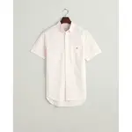 Рубашка с коротким рукавом Gant Poplin Gingham, розовый - фото 3