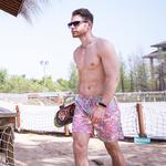 Шорты пляжные мужские розовые SURFCUZ - фото 4