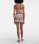 Вязаные шорты из ламе Missoni, Multi White Base - фото 3