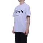 Футболка с логотипом Kids MSGM, серый - фото 4