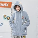 Куртка унисекс Genanx, серый/синий - фото 14