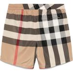 Шорты для плавания с кулиской Burberry, хаки - фото 4