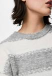 Джемпер Pieces PCMILLA, Dark Grey Melange/Mottled Dark Grey - фото 4