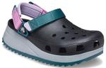 Сандалии classic hiker clog 'black gey teal' Crocs, черный - фото 4