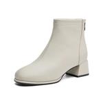 AOKANG Ботильоны женские бежевые - фото