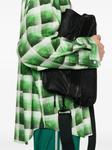 Acne Studios рубашка в клетку, зеленый - фото 5