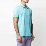 VERSACE Мужская синяя поло - фото 5