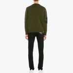 Alexander McQueen Свитер мужской хаки - фото 4