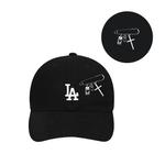 MLB Хлопковая бейсболка унисекс черная - фото 3