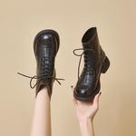 Ботинки Martin Boot женские Gemeiq, хаки - фото 3