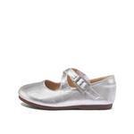 Низкие кожаные туфли ABC DOUKIDS для детей ABCdoukids, серебряный - фото