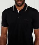 Поло мужское Boss Green Paddy Pro стандартного кроя стрейч, черный - фото 4