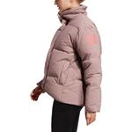 Пуховик женский фиолетовый Adidas - фото 2