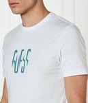 Футболка Guess Jeans Slim Fit, белый / бирюзовый - фото 4